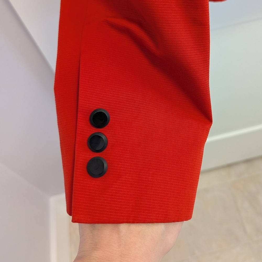 Carlisle Vibrant Red Women's Blazer - Picture 5 of 6
